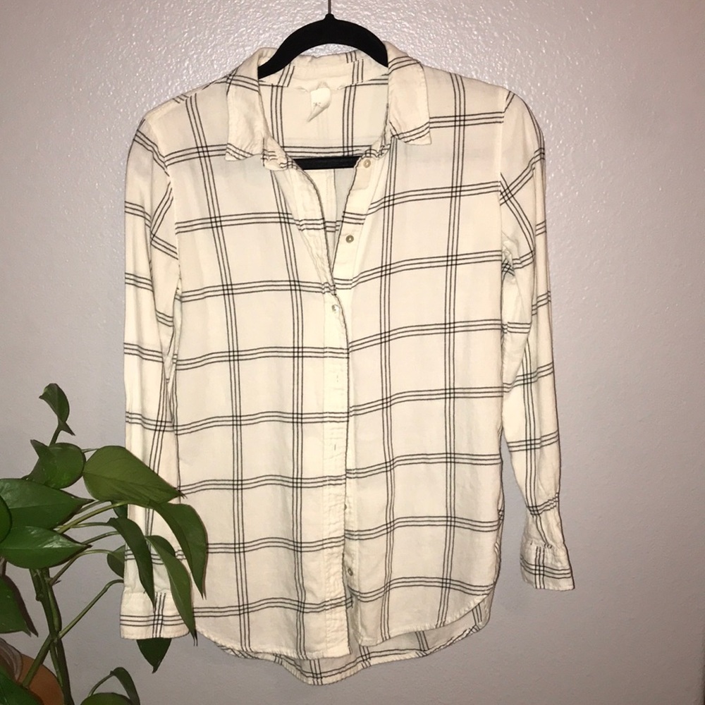 Creme H&M flannel